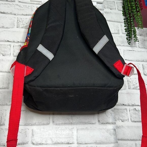 Super Mario Backpack with Detachable Mushroom Lunch Tote 17 inch - Picture 6 of 11